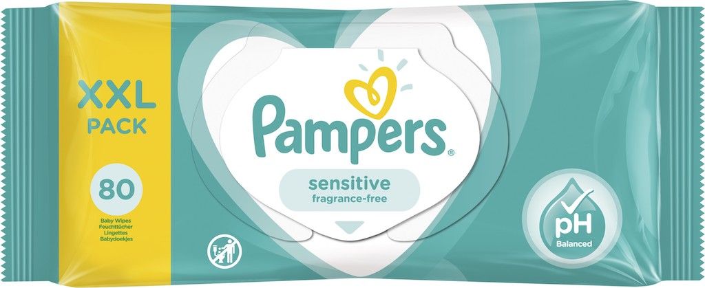 Pampers Sensitive Babydoekjes - 8001841041421