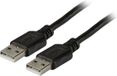 EFB Elektronik USB 2.0 kabel 1 meter USB A Zwart