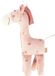 knuffel sigikid knuffel giraffe roze baby speelgoed katoen 23 cm.