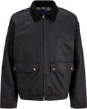Jack & Jones Jorbedford Waxed Heren Jas Zwart L