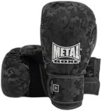 Metal Boxe Bokstrainingshandschoenen Mirror 8 oz Zwart Unisex Volwassenen Polyurethaan