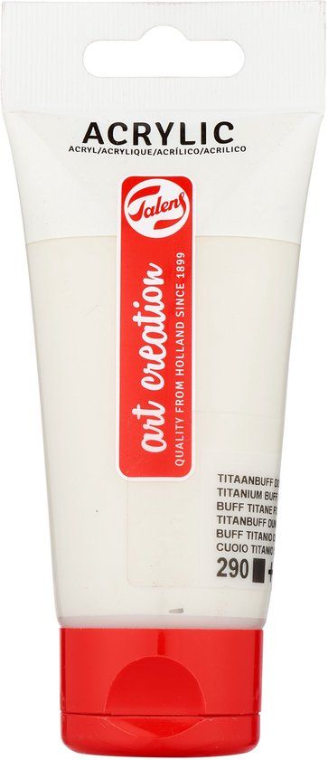 Talens Art Creation Acrylverf tube 75ml Donker titaanbuff (290)