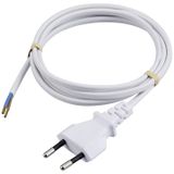 Conrad Sygonix SY-6329436 Stroom Netzkabel Wit 1.50 m