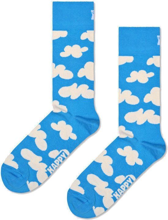 Happy Socks Sokken Cloudy - Maat 41-46 - Heren - Grappige sokken - Halfhoge sokken