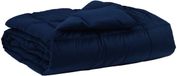 vidaXL - Dekbed - 155 x 200 cm - 4 seizoenen - Donkerblauw