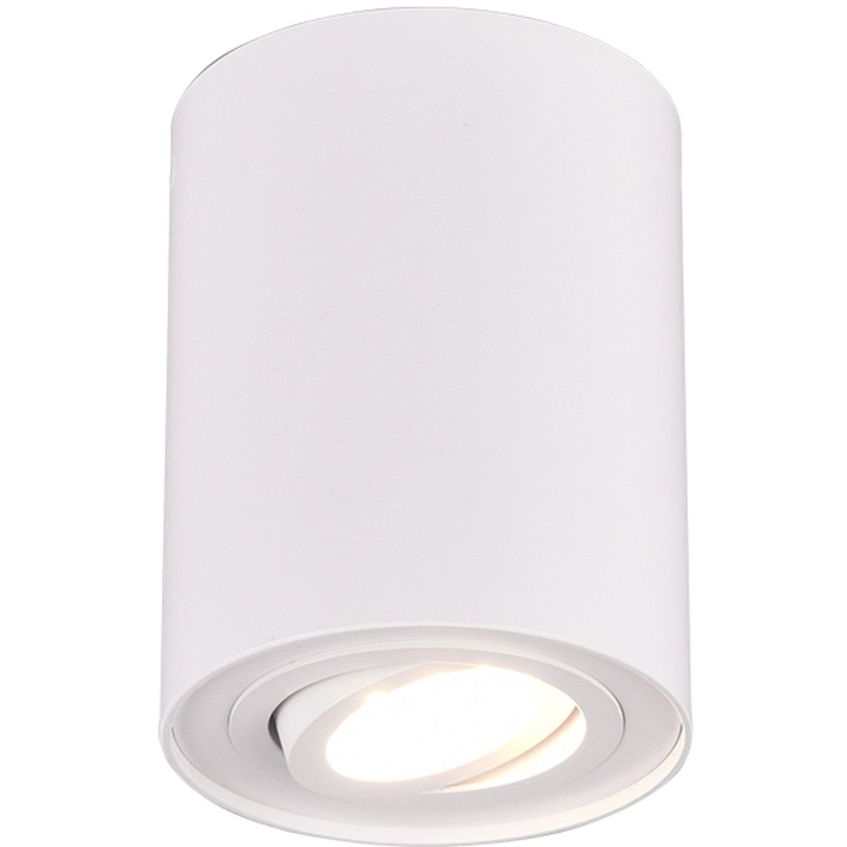 BES LED Trion Cosmin Plafondlamp - Rond - GU10 - Wit - Aluminium