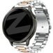 Bracelet Bandz Classic pour Garmin Vivomove Style (Argent/Or Rose)