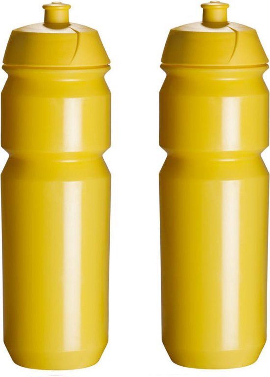 Tacx Shiva Bidon - 750 ml - Geel - Drinkbus