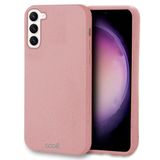 Coole Samsung Coole beschermhoes voor Samsung S916 Galaxy S23 Plus Eco, biologisch afbreekbaar, roze