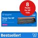 Easyprint Toner pour HP 117A magenta, compatible avec HP ColorLaser 150, MFP-178, etc., 8 pièces