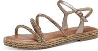 Tamaris 1-28114-44 Plateausandalen voor dames, brons., 37 EU