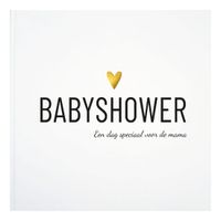 Merkloos Lifestyle2Love Babyshower Invulboek - Cadeau voor de aanstaande mama - Met Voorspellingen & Wensen - Hardcover
