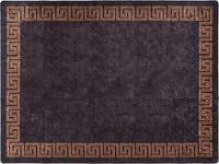 vidaXL - Tapis - lavable - 400x300 cm - Noir et doré