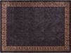vidaXL - Vloerkleed - wasbaar - 400x300 cm - Zwart en Goudkleurig