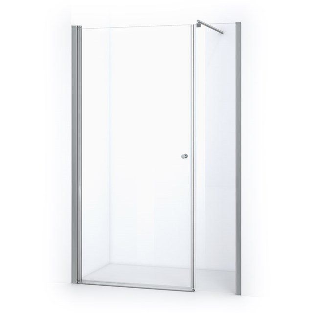 Maxaro Douchewand met Draaideur Zircon Comfort 145cm Chroom