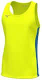 Mizuno Tanktop Heren Geel L Polyester Platte naden Lente/Zomer 2025