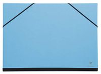 Clairefontaine 144807C tekendoos met elastiek, 28 x 38 cm, turquoise