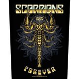 Rock Off Scorpions Forever Rugpatch Zwart