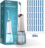 HAIDU Neusdouche Vital – Elektrische Neusspoeler met 80 Zakjes Spoelzout
