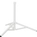 vidaXL Parasol Stand Wit Staal for 25-32 mm Pole