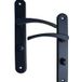 Lisea Poignée de porte intérieure gris RAL 7016 condamnation