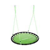 Relaxdays nestschommel, ronde vogelnestschommel voor kinderen, verstelbaar, buiten, Ø 120 cm, tot 100 kg, diverse kleure