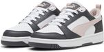 PUMA Rebound v6 Low Unisex Sneakers - Strong Gray-Mauve Mist-PUMA White - Größe 38.5