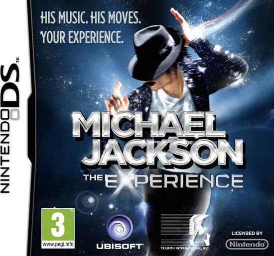 Ubisoft Michael Jackson The Experience Nintendo DS