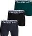 Bjorn borg Björn Borg Cotton Stretch Boxershort Heren Zwart/Groen/Donkerblauw - 3 stuks - Maat S
