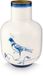 Pip Studio Vaas Pip & The Blue Bird - Vase à fleurs en métal - Bleu - 30cm