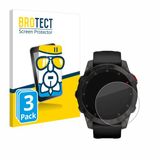 BROTECT Screenprotector 3 Stuks voor Garmin epix (Gen. 2) Beschermglas transparant