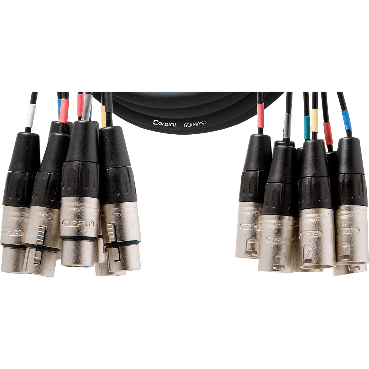 Cordial Multipair 8 XLR mannelijk/vrouwelijk 3 m