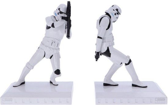 Nemesis Now Stormtrooper - boekensteunen - wit - Star Wars
