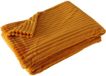 Boltze Home woondeken oranje 180x130cm - zachte fleece deken.