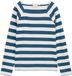Tom Tailor - Chemise à manches longues à rayures - Taille XS - bleu pétrole blanc cassé rayé