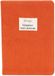 Mr. Wonderful Notitieboek A5, corduroy, terracotta, Elegance met Attitude