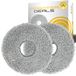 Roborock Tampons microfibres, serpillières de remplacement et lingettes (2 pièces) pour Roborock QV 35A, QV 35S