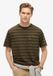 Superdry Getextureerd gestreept T-shirt met borstzak Heren XXL