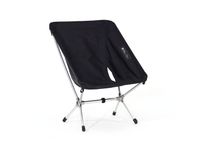 Mobi Garden Chaise Lunaire Ultra-Légère, Chaise de Camping Pliante en Alliage d'Aluminium, Chaise d'Extérieur Portable Légère, Noir, Montage Rapide