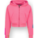 Vingino Basic Zip Hoody Terry Sweatshirt met capuchon voor meisjes, Roze, 8 jaar