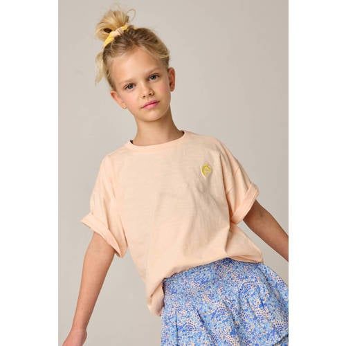Tumble 'n Dry T-shirt met backprint lichtroze