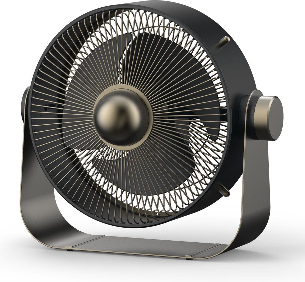 Stylies Castor - Tafelventilator - Ø 30,5cm - smokey metal