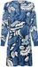 Pastunette Blue Bloom Nachthemd Velours Blauw Maat 36