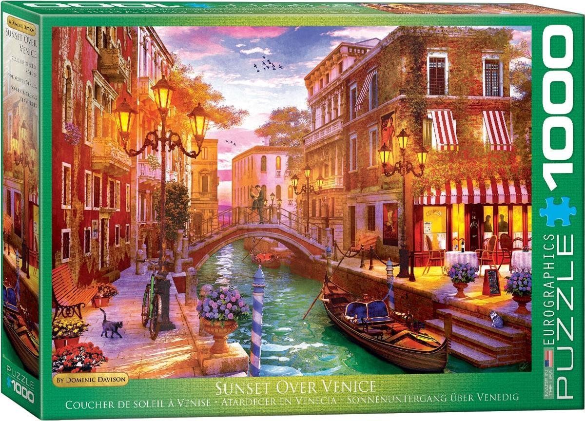 Eurographics Sunset in Venice puzzel (1000) - 0628136653534