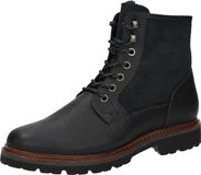 Sioux Adalrik-702-LF-H Enkellaarzen Heren Zwart Leer