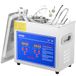 VEVOR Professionele ultrasone reiniger, 2,85 l, ultrasoon reinigingsapparaat met digitale timer en verwarming, ultrasoon reinigingsapparaat 40 kHz voor brillen, horloges, ringen, kleine onderdelen