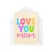Grappige Love You Mum Grappige Nieuwigheid Wenskaarten | Verjaardag Moederdag Moeder Moeder Moeder Mummie Van Zoon Van Dochter Geklets Grappige Grap | CBH1283