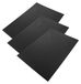 Renforts pour sacs, en plastique, 3 pièces, 42x29x0,1 cm, noir