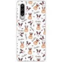Huawei P30 Bedrukt siliconen hoesje noel mignon