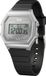 Ice Watch ICE digit retro - Metal silver mirror - Black 022735 Horloge - Siliconen - Zwart - Ø 33 mm